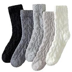 5 Pairs Black&grey＆light Grey＆blue＆white