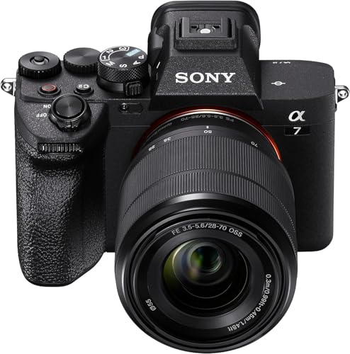 Sony Alpha 7 IV Spiegellose Vollformatkamera f&uuml;r Experten inkl. SEL2870 (33 MP, Echtzeitfokus, 10 Bildern pro Sekunde, 4K 60p-Video, Touchscreen) + 2470GM