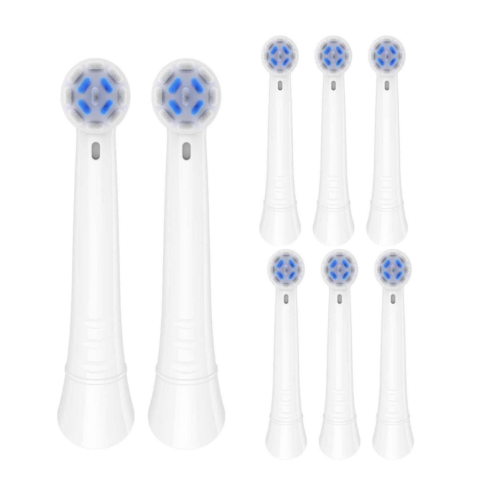 4 paquetes de cabezales de cepillo de repuesto. Compatible con Oral B