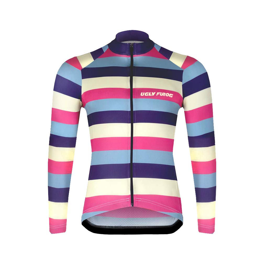 Ugly Frog 2023 Completo Abbigliamento Ciclismo Se Nuovo Donna Invernale, Tuta Ciclismo Termico Pantaloni Lunghi + Manica Lunga per Bicicletta Road Bike Moda ZNXBC02