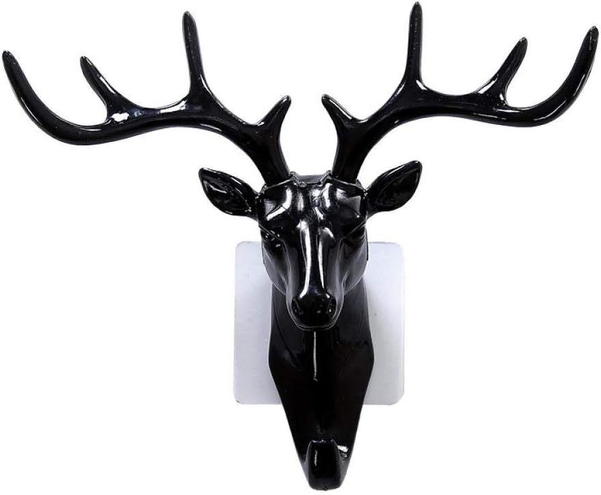 Clothing Supplies 3 pcs/lot Plastic Deer Horn Shape Hanger Hook Perfect for Bag Keys Jewelry Household Decration Craft