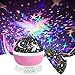 KKSJK Proiettore Stella Unicorno, Luce Notturna a LED Rotante a 360 °, Luce Stellare, Luce per Dormire per Bambini, Proiettore Luce Rosa, Regalo Ragazza Unicorno