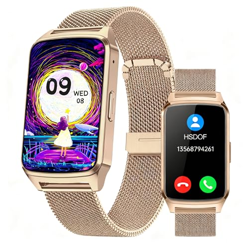 Fitness Tracker Watch for Women Men, Step Counter Compatible with iPhone and Android, IP...
