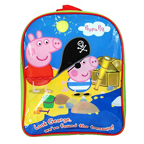 Peppa Pig Character Girls Boys: Mochila unisex para niños  de viaje  escolar  bolsa