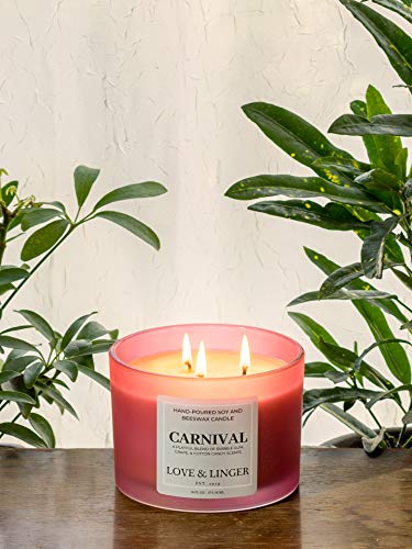 Love & Linger LLCAR Grape Candle | Bubble Gum Candle | Cotton Candy Candle thumb #6