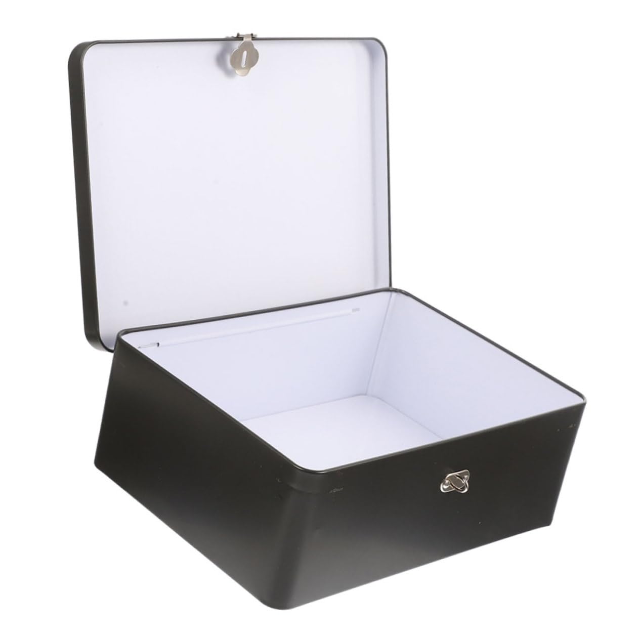 Boîte De Rangement En Fer-blanc Doré Brossé - Hermétique, Portable, Parfaite Pour Thé, Bijoux Et Petits Objets Décoratifs - 12
