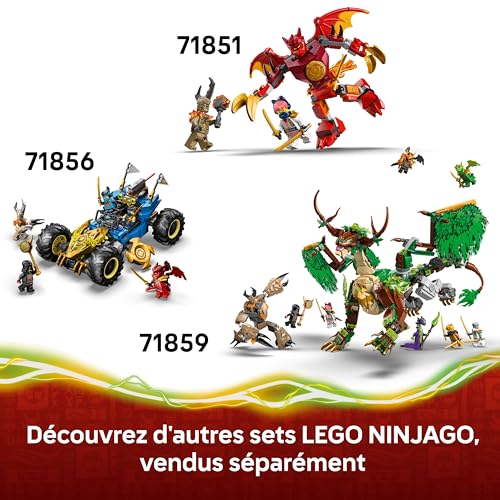 LEGO® Ninjago® 71857 La cabane et les véhicules des Ninjas - vue 9