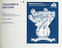Scoring High on the Stanford Achievement Test: Grade 7, Teacher's Edition 002687900X Book Cover