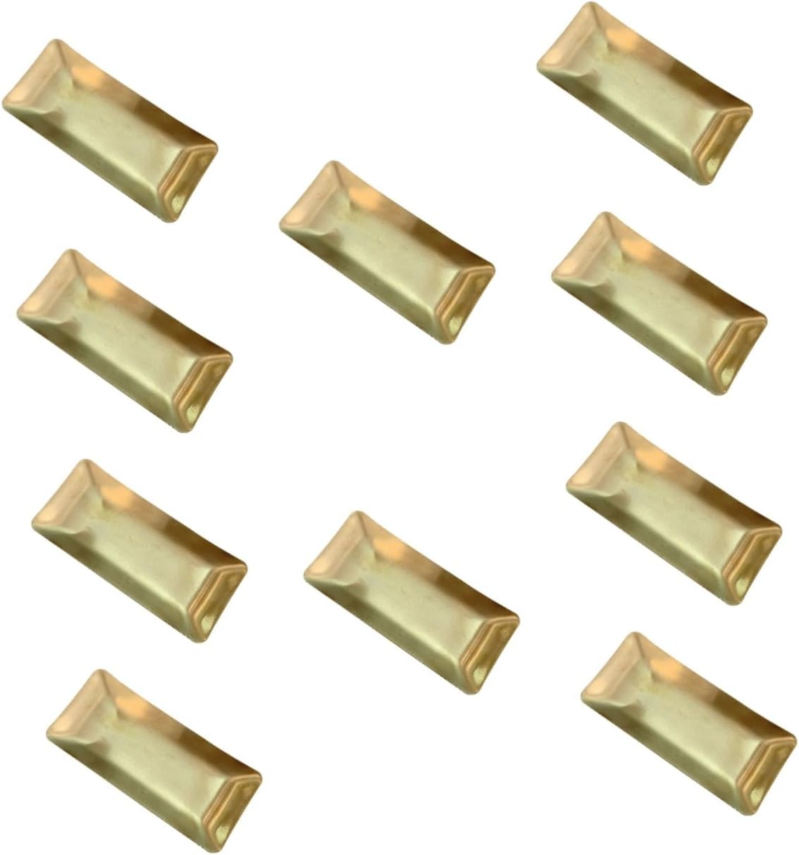 10pcs Stainless Steel Towel Storage Plate Tissue Tray for Home Restaurant Lightweight and Easy to Clean Multifunctional Napkin Holder Elegant Design for Kitchen Use