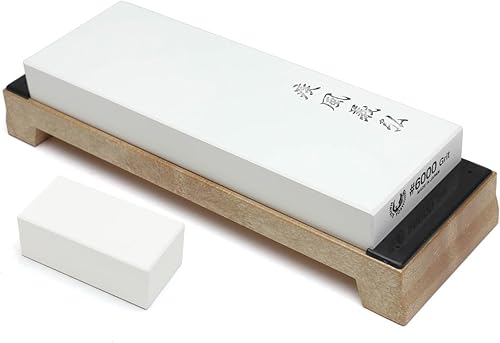 Miniatura 7 de Yoshihiro Afilador de cuchillos japoneses Toishi de grado profesional grano 400