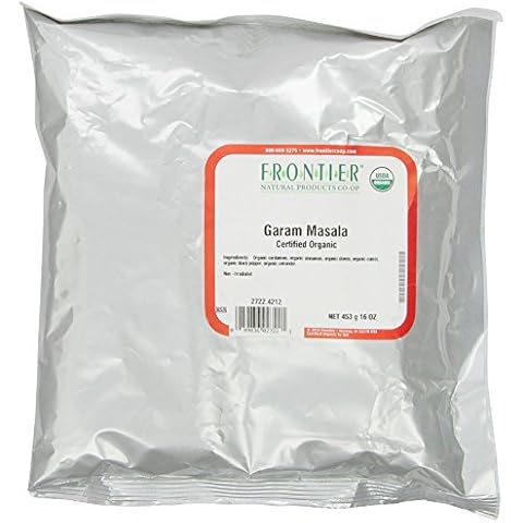 Frontier Co-op Organic Garam Masala, 1lb Bulk Bag Cover