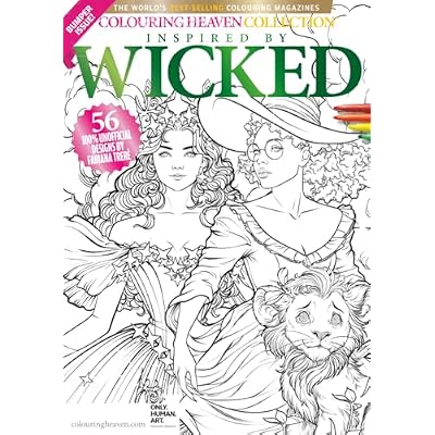 Inspired By Wicked Colouring Book