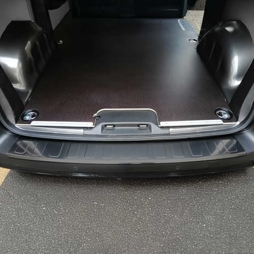 Protection Seuil de Pare-Chocs Arriére Compatible avec Opel Vivaro 2019-2024 L1 L2 Acier