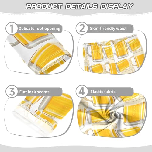 Girls' Leggings Summer Beer Kids Yoga Tights Pants 1 Pack 23033313