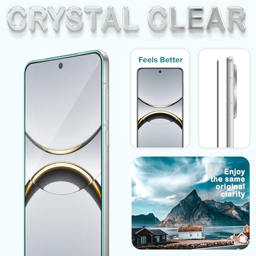 Image of ArmourPro Military Grade Gorilla Tempered Glass Screen Protector Compatible for Oppo Find X8 Pro with Edge to Edge Coverage, Cable Protector and Easy Installation kit (6.7 Inch)