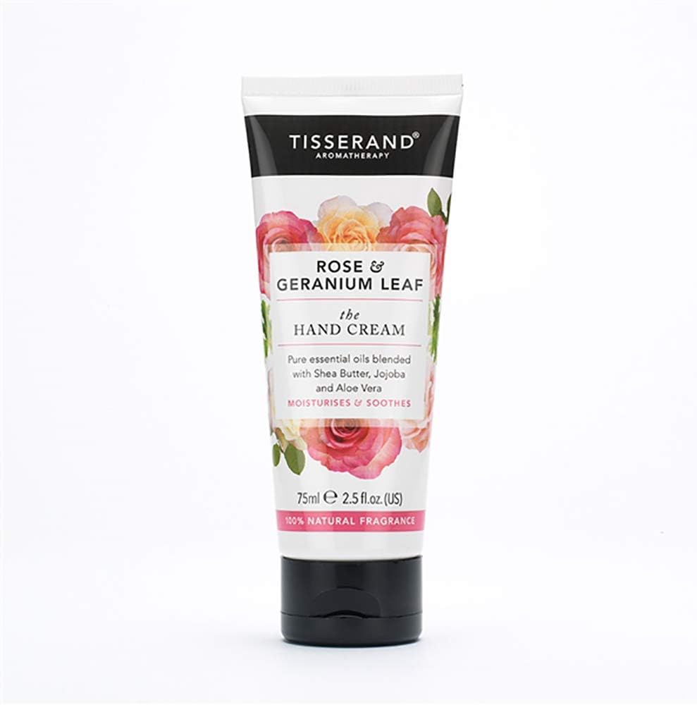 Tisserand 75 ml Rose and Geranium Leaf The Hand Cream
