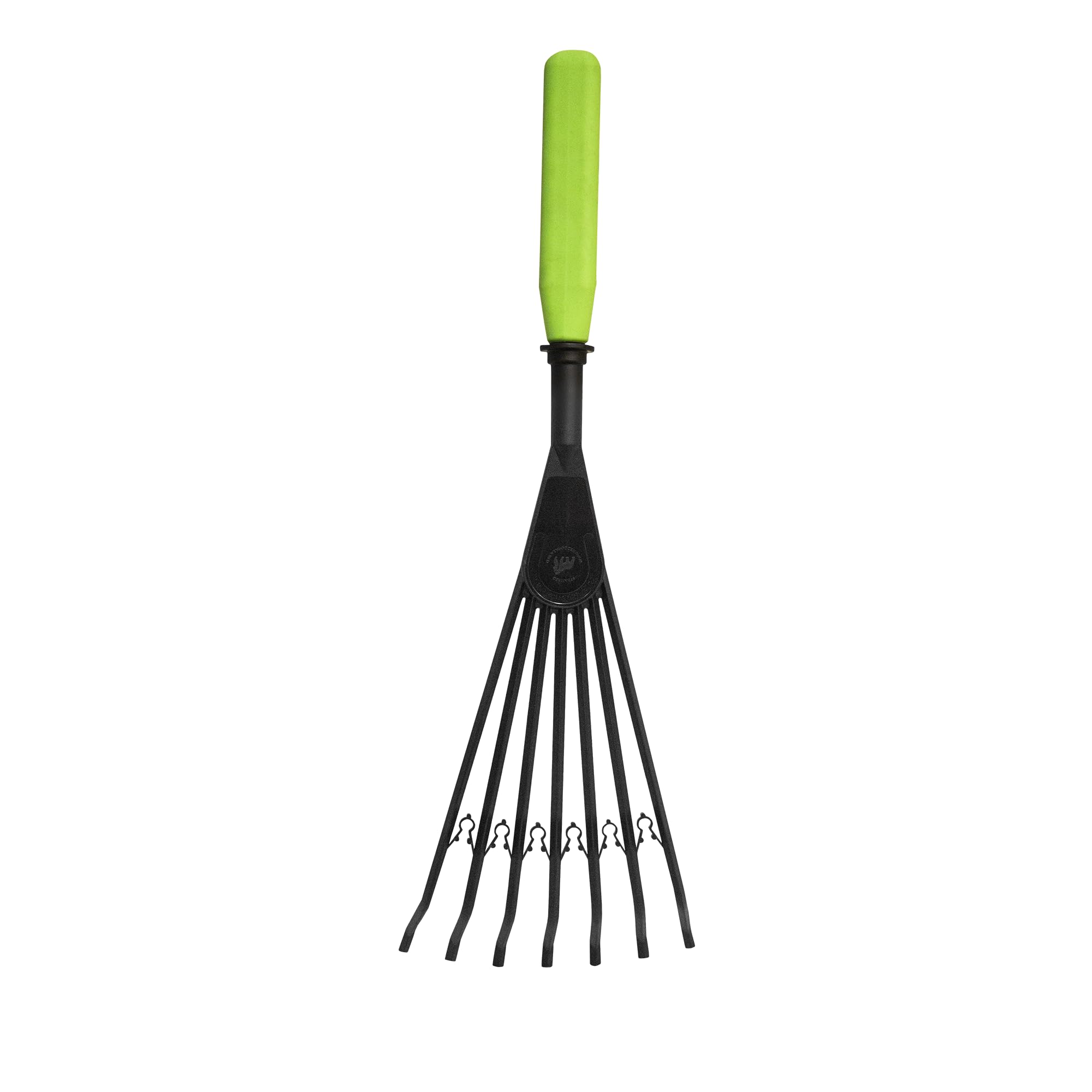 Red Gorilla Short Plastic Rake / Pistachio from B&Q