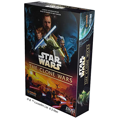 Image of Star Wars: The Clone Wars - A Pandemic System Board Game for Family Game Night, Cooperative Strategy Game, Ages 14+, 1-5 Players, 60 Minute Playtime, Made by Z-Man Games