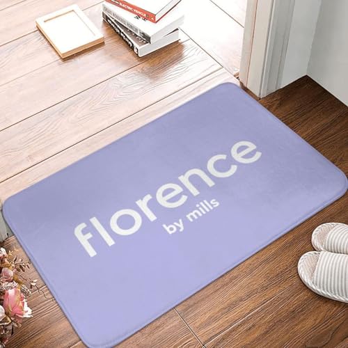 OOAHJEID Felpudo de Entrada para Puerta Delantera Florence by Mills, para baño, Cocina y Exterior
