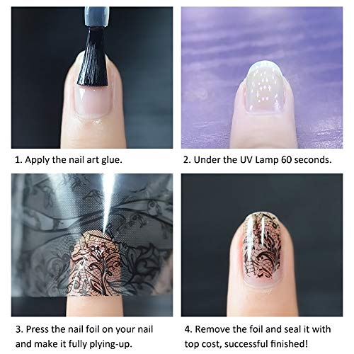 ネイルアート用品(筆など) mkh ネイルアートステッカー 5Dネイルデザイン エンボスネイルアート