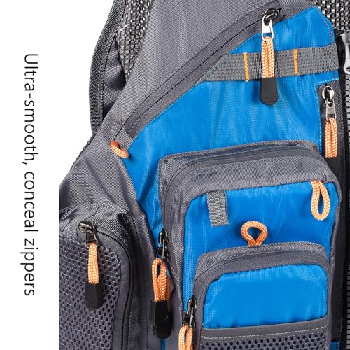 Image of BASSDASH Strap Fishing Vest Adjustable for Men and Women, for Fly Bass Fishing and Outdoor Activities