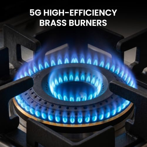 Image of Sunshine Osaka 3 Burner SS Gas Stove | Manual Ignition | ISI Certified | 2mm Heavy-Duty Body | Forged Brass Burners | Ultra Slim Design | 10-Year Burner Warranty | Trusted Since 1978