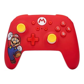 PowerA Unveils Wireless Nintendo Switch 2 Controllers 10 51zRhktZscL. SX342 PowerA Wireless Controller for Nintendo Switch / Switch Lite / OLED Model - Mario Joy, AA Battery Powered (Battery Included), Officially Licensed by Nintendo