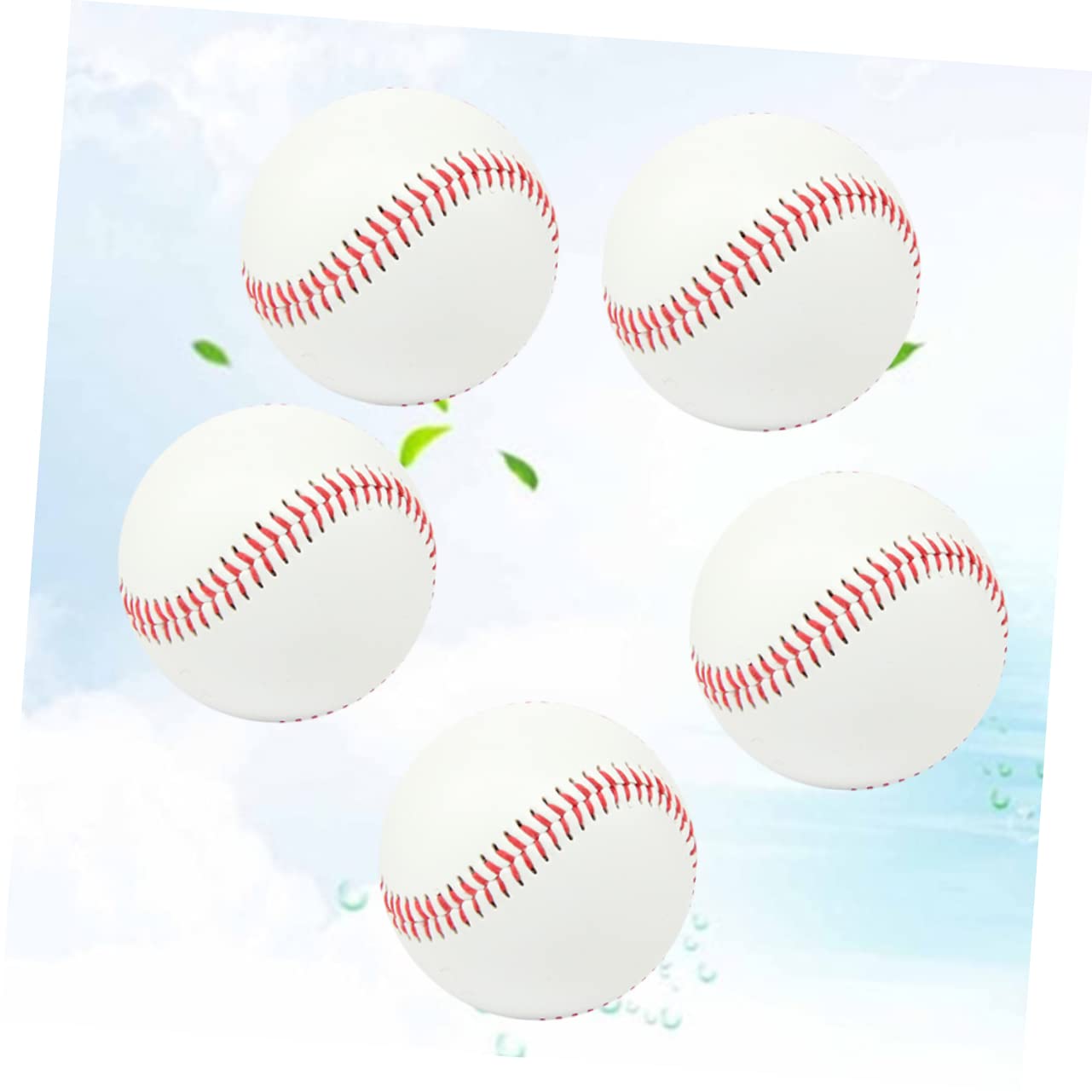 5Piezas de Béisbol Entrenamiento Práctica Segura Jóvenes Deportistas