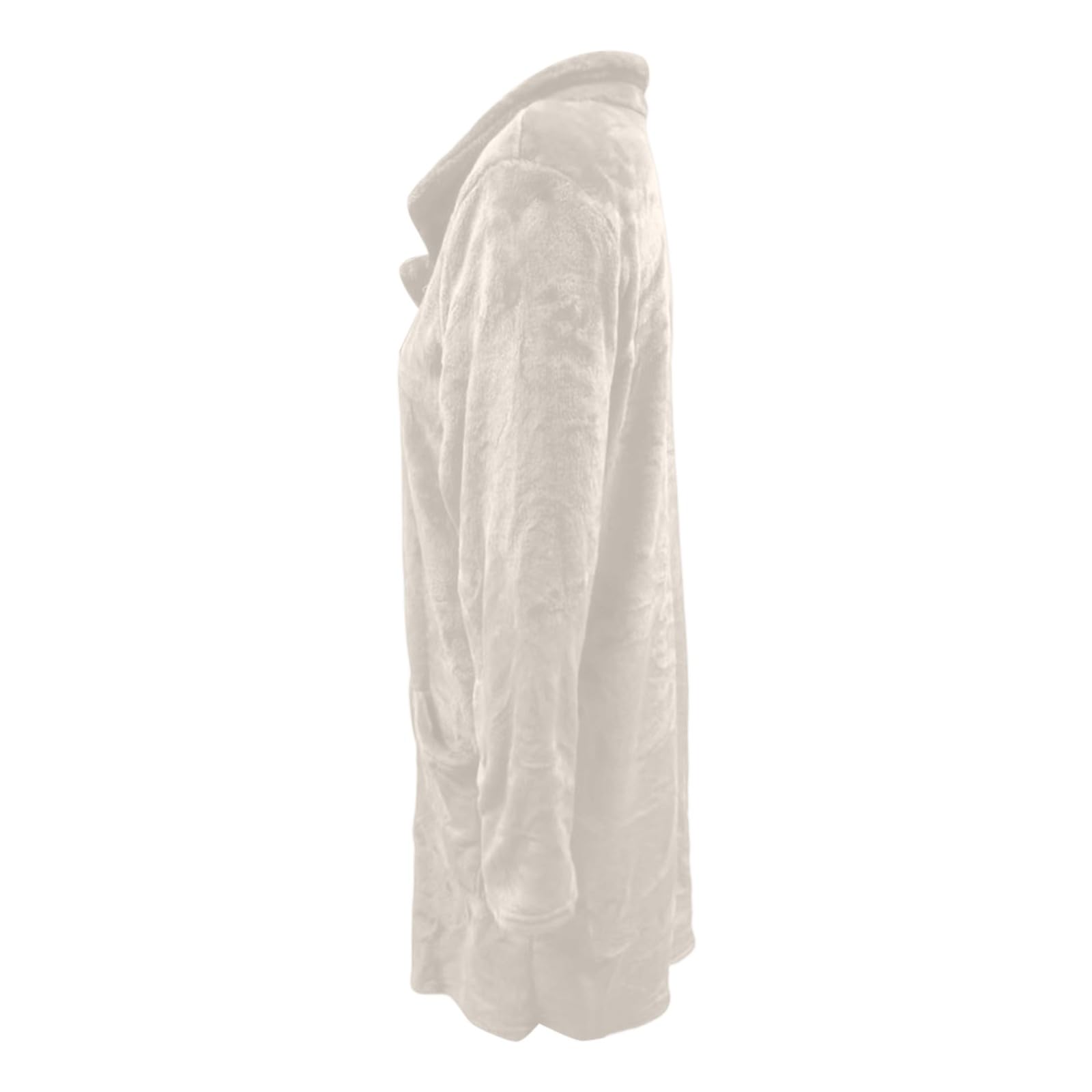 Giacca Donna Invernale Trench Lungo con Petto a Cappotto, Taglie Forti, con Revers e Tasche, per Abbigliamento Casual Autunnale e Invernale Università