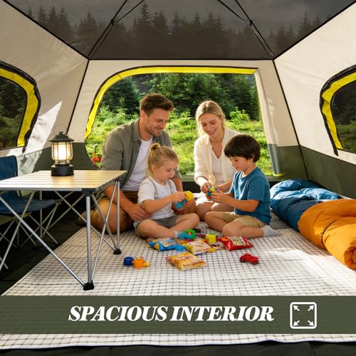 Mimajor 4 Person Instant Camping Tent