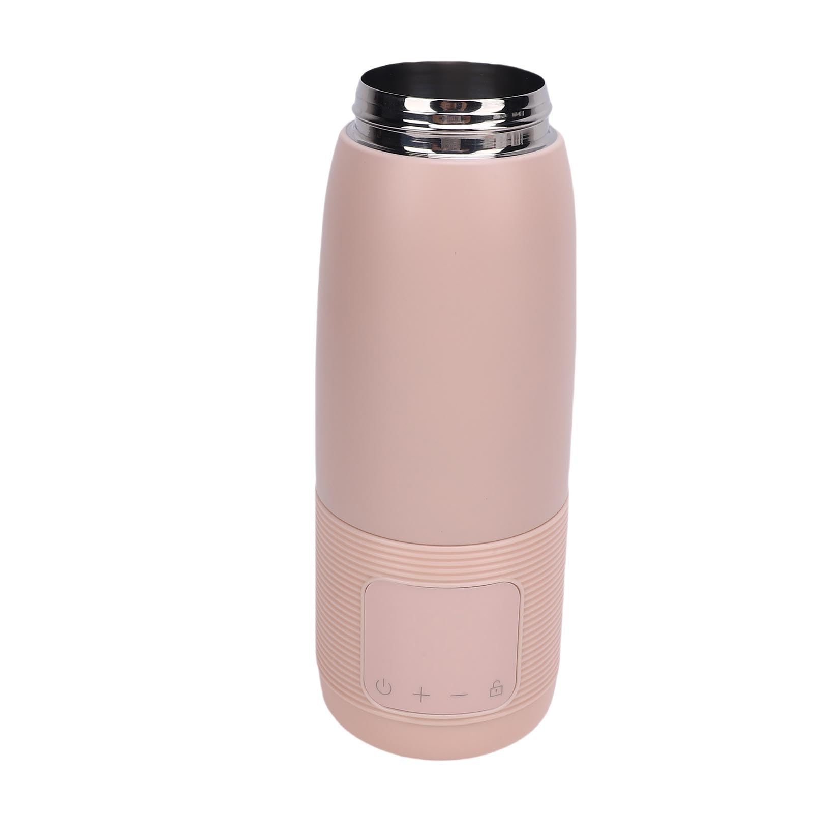 Calentador de Biberones Portátil Recargable |5000 MAh Inalámbrico, Control de Temperatura de 37 °C-55 °C, 500 Ml para Viajes en Automóvil (500 ml 6400 mah)