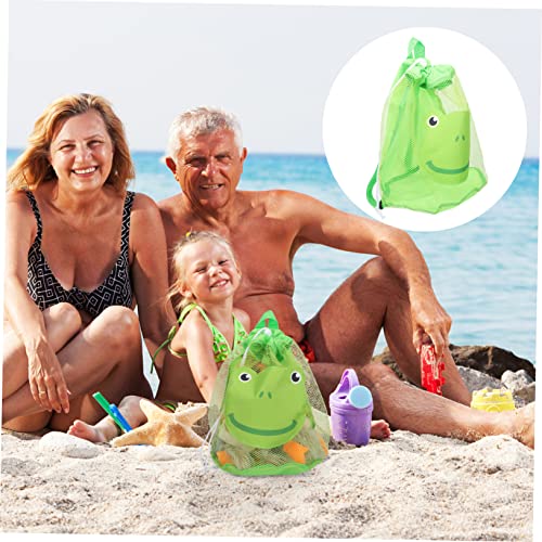 UPKOCH 2 Unidades saco de armazenamento de malha bolsa de viagem praia macramé mochila para meninas