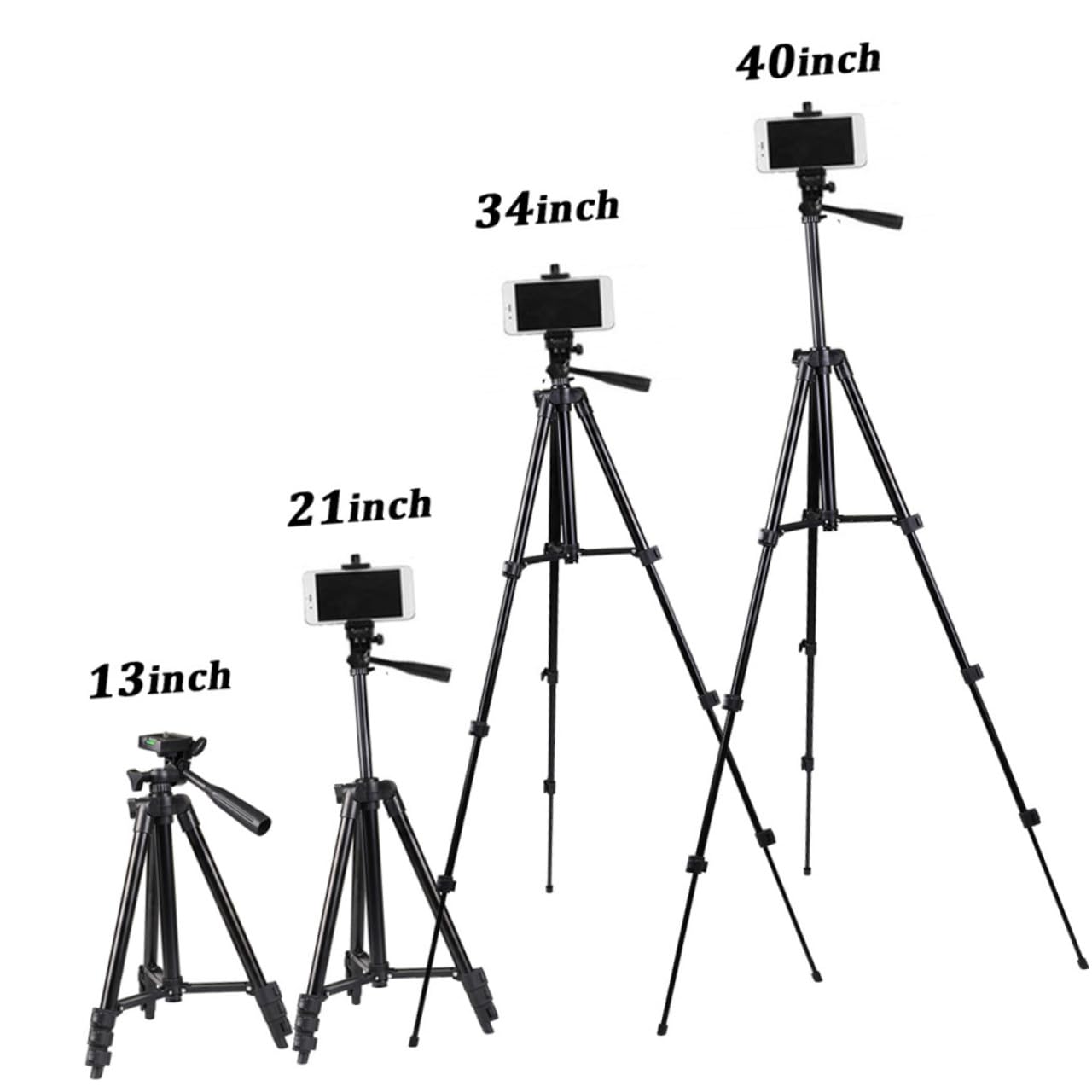 Hemobllo Treppiede Flessibile per Fotocamera Supporto Portatile e Regolabile Staffa Pigra per Telefono Materiale Resistente e Sicuro per Foto Panoramiche e Video