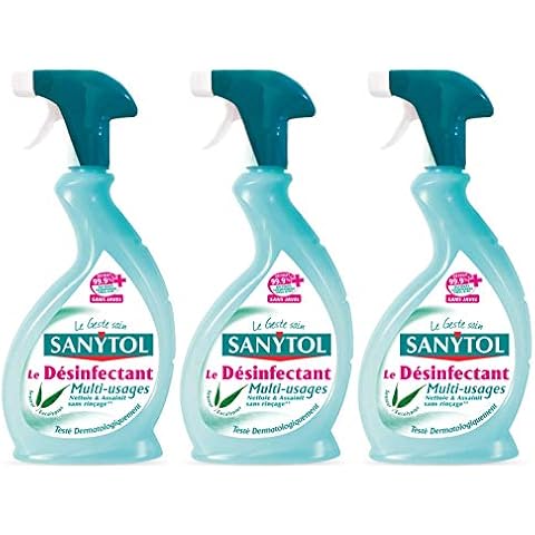 33631200 - dsinfectant - Sanytol Multi-Purpose Spray - 500ml - Pack of 3 Cover