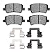 Dynamic Friction Company 3000 Ceramic Brake Pads and Hardware Kit