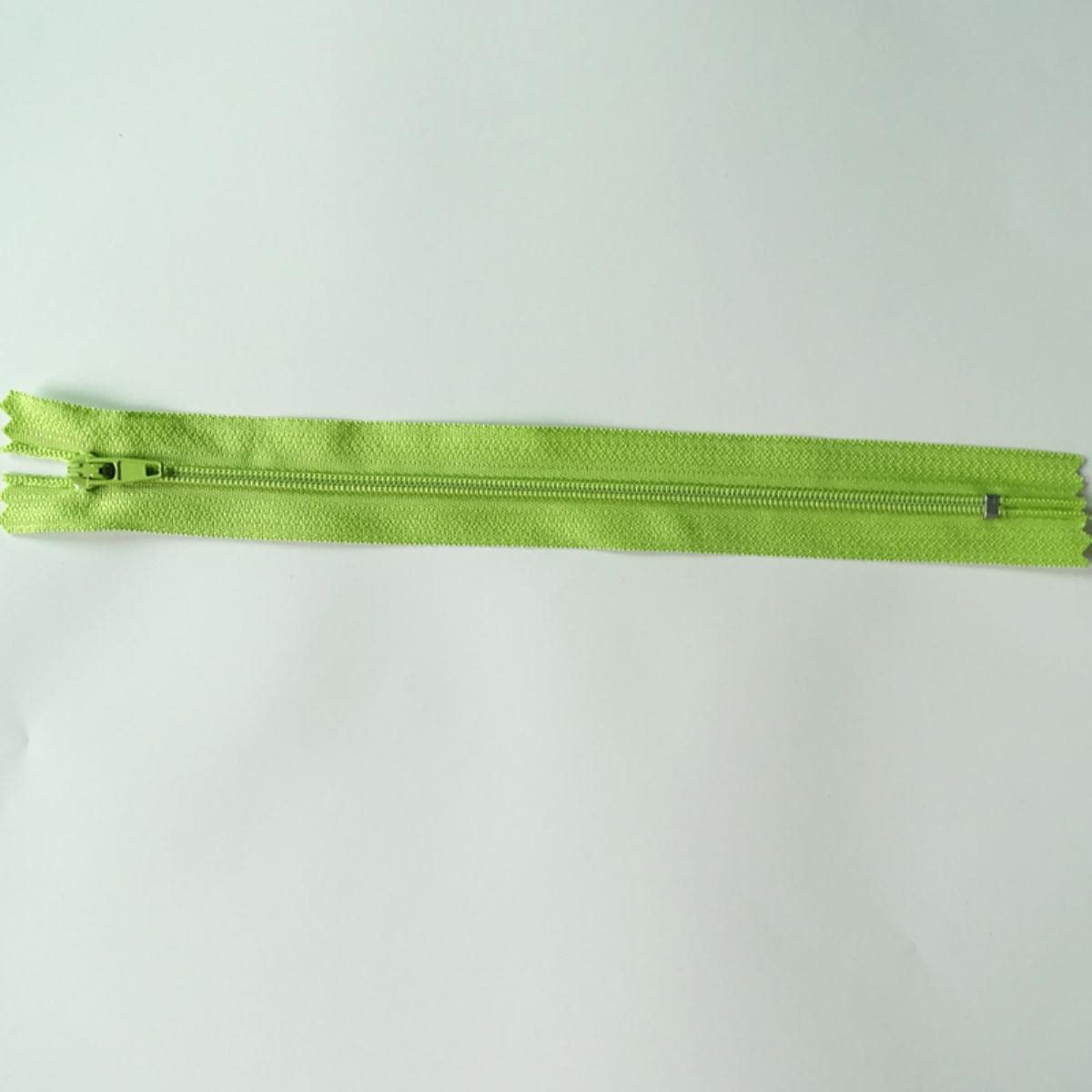 100 pezzi 3# (3-10 pollici) 7,5-25 cm 20 colori cerniera a spirale in nylon chiusa utilizzata per bagagli e abbigliamento-mix, 25 cm 100 pezzi