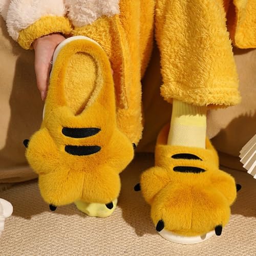 Vêtements d'extérieur d'hiver pantoufles d'intérieur fun