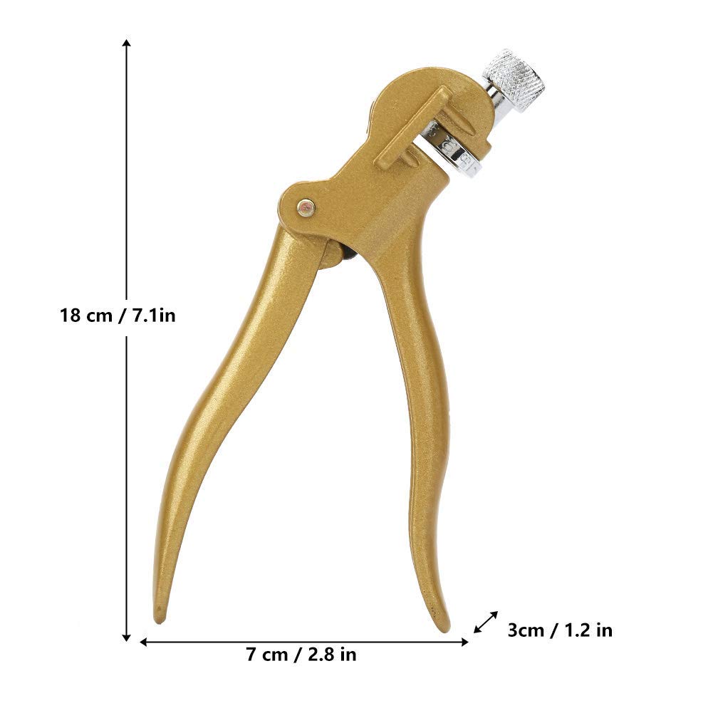 Juego de Alicates para Sierra, Herramienta de Ajuste de Dientes de Sierra de Aleación de Zinc y Cobre, Especial para Hojas de Sierra para Madera, Manual de Carpintería Profesional