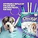CheckUp Dog Pro Refill Kit – 10 Urine Test Strips (10A), 5 Pipettes, 5 Vials – at-Home Dog Health Screening for Glucose, Protein, pH, Leukocytes, Nitrite, Blood & More