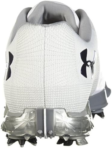 Under Armour Men's Spieth 2 Golf Shoe, White (105)/Metallic Silver, 8.5 | Image 2