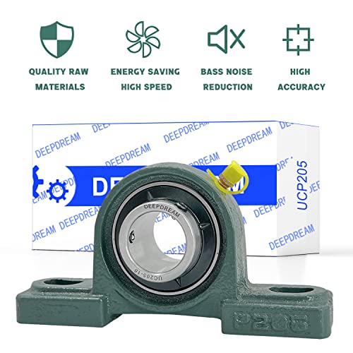 4Pcs Ucp205-16 Pillow Block Bearing 1 Inch Shaft Cast Iron P205 Bearings With 1" Bore Mounted Bearing Block Self Alignment… #TOP2