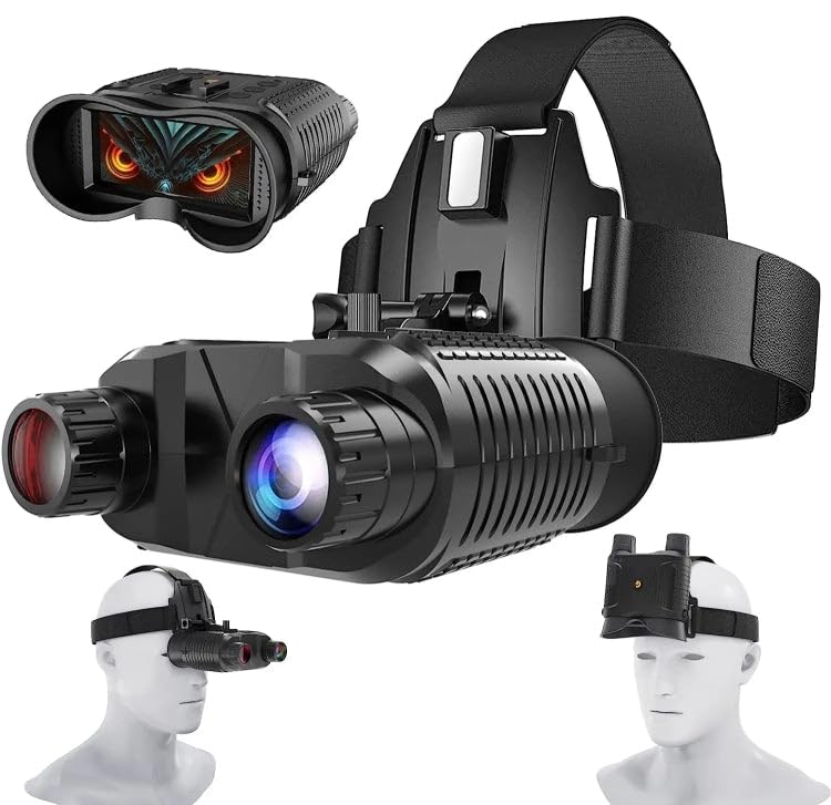 Head-Mounted Night Vision Device Binocular Digital 2.7 Inch Screen Outdoor Infrared Night Vision Telescope-image-22