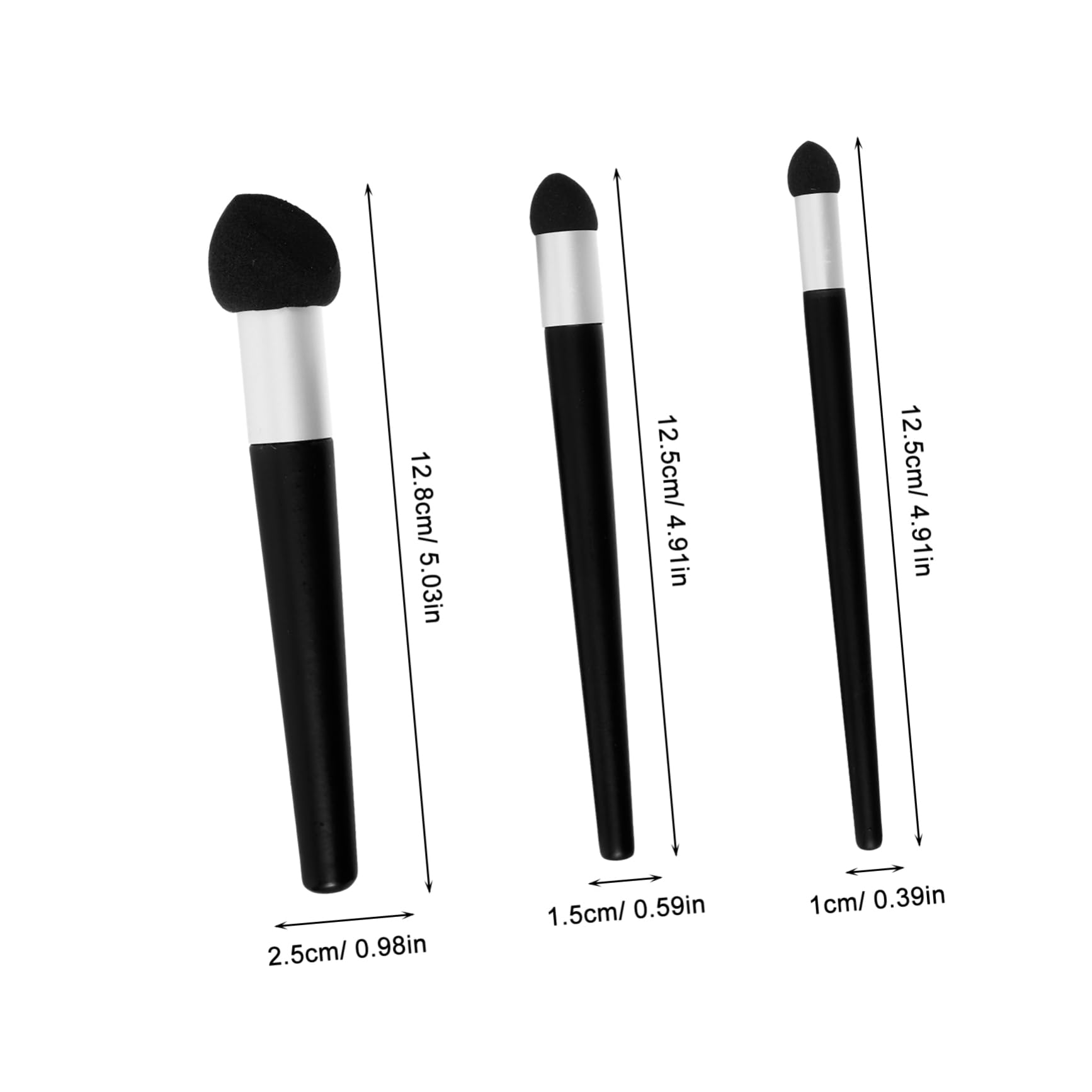 3 Set Di Pennelli Per Pittura Spugne Penne Per Schizzi Strumenti Per Graffiti E Opere Darte 3 Pezzi*3
