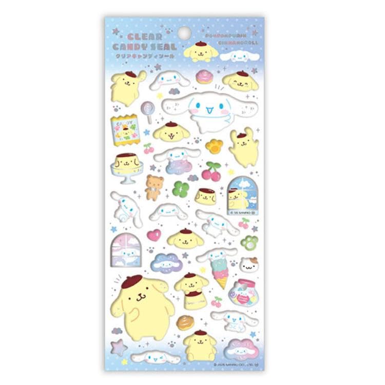 Amazon | ケイカンパニー ポムポムプリン×シナモロール クリア