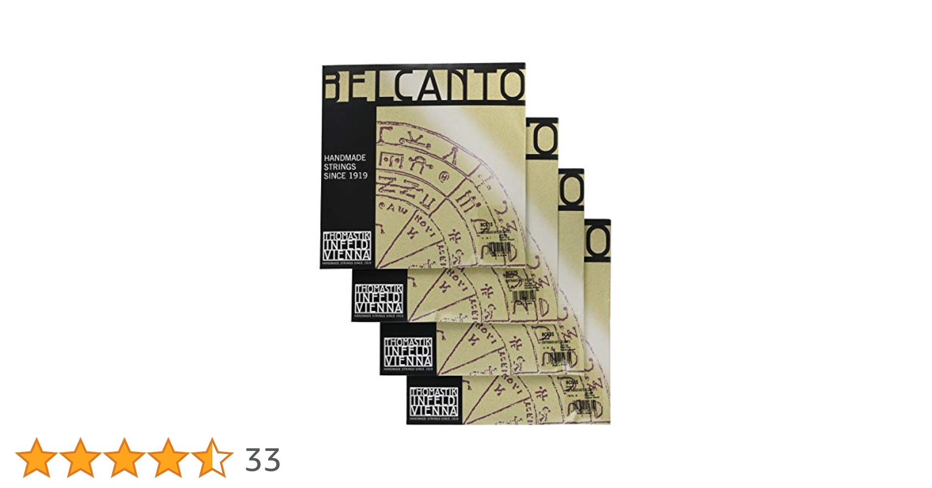 Amazon.co.jp: THOMASTIK BELCANTO ベルカント SOLO