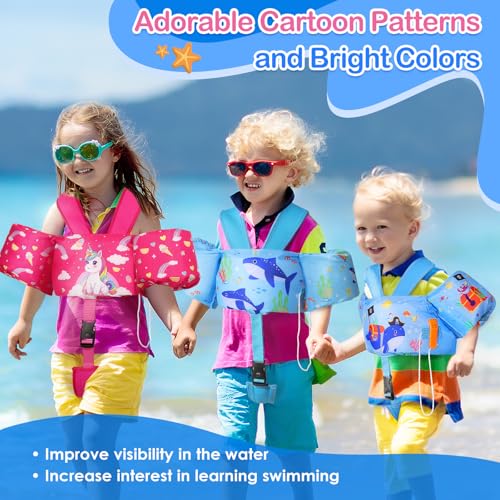 Image of MoKo Toddler Arm Floaties 20-50lbs, Swim Vest Water Wings for Kids Pool