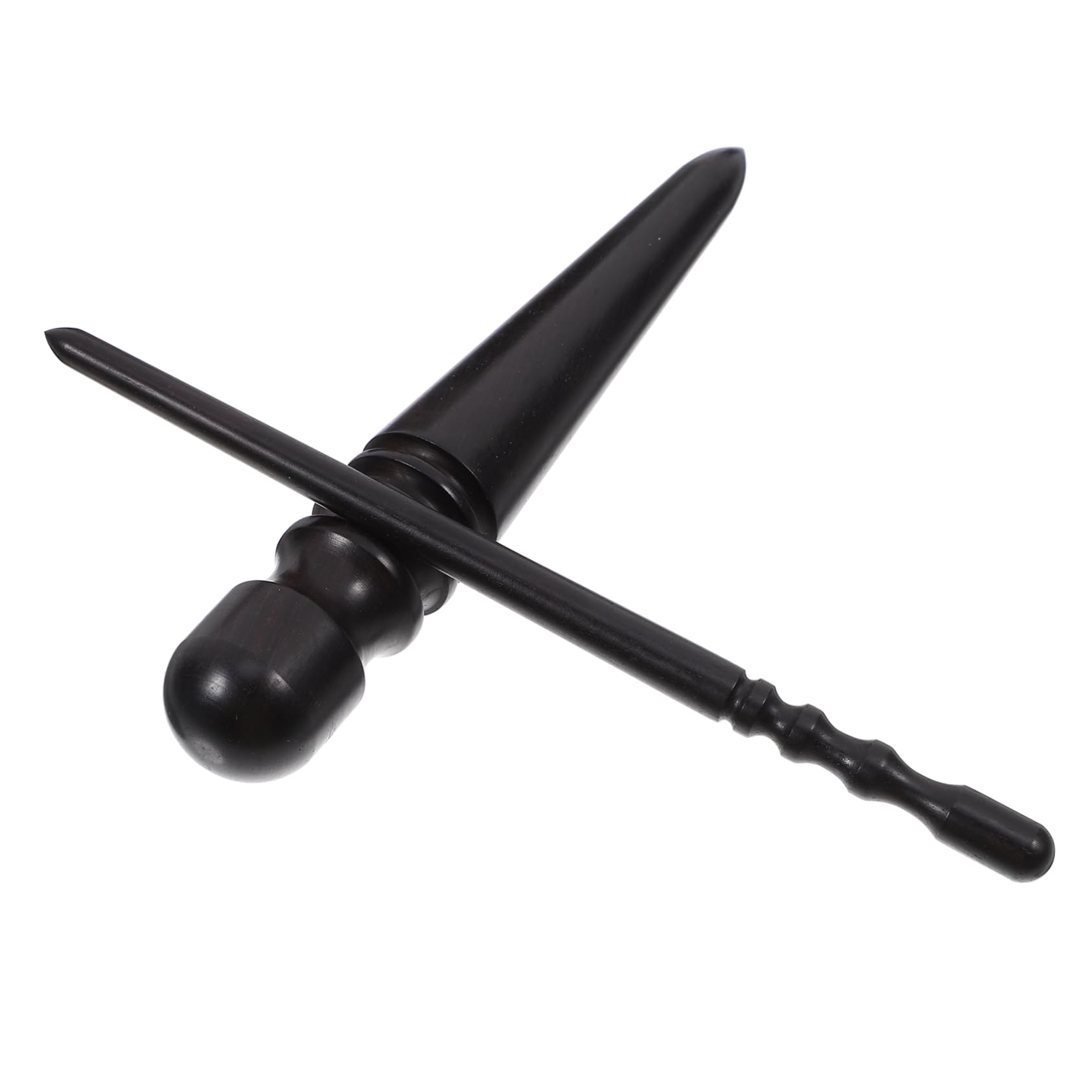 ABOOFAN 4 Set Abrasivo Per Pelle Artigianato Portatile Kit Creazione Brunitura Forniture Artigianali Brunitore Per Bordi Strumento Per Lucidare I Gioielli Sandalo Nero 2 Pezzi*4