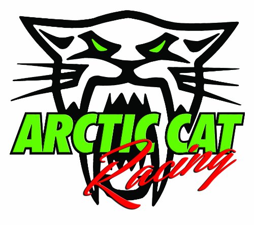 Arctic Cat Racing Decal Large 11" Decal