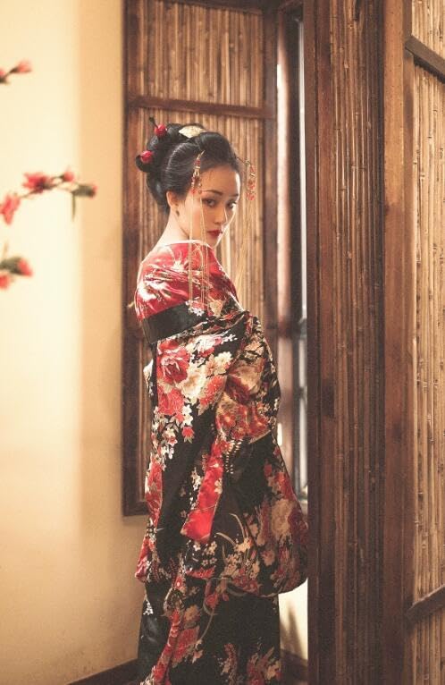 ◆最高級【綿麻浴衣】黒アヤメ菖蒲の品ある涼しゆかた◆着物としても着用可◆古典花柄 ◇最高級【綿麻浴衣】黒アヤメ菖蒲の品ある涼しゆかた◇着物