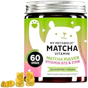 Bears With Benefits My Metabolic Matcha Gummibärchen